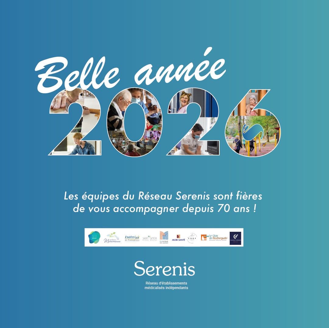 Bonne et heureuse année 2026 à toutes et à tous !
Toute l’équipe du Réseau Serenis vous souhaite une excellente année 2